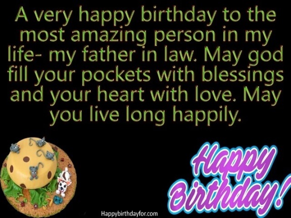 Birthday Wishes for Father in Law greeting cards wallpapers pics pictures images photos