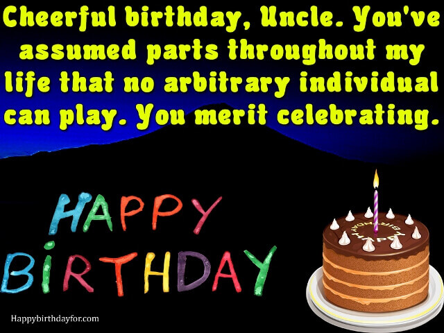Birthday Wishes for Uncle sms messages pictures gifts photos wallpapers cards quotes