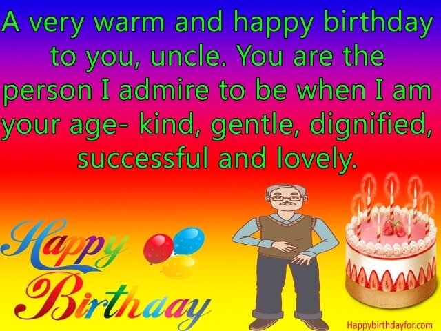 Birthday Wishes for Uncle sms messages pictures gifts photos wallpapers cards quotes