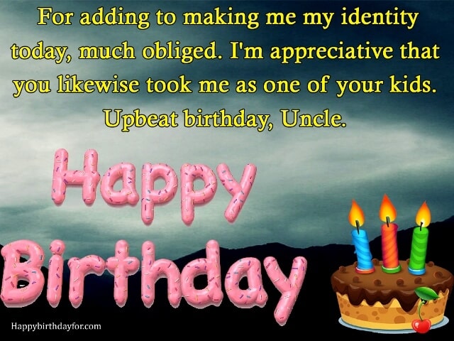 Birthday Wishes for Uncle sms messages pictures gifts photos wallpapers cards quotes