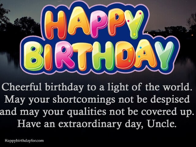 Birthday Wishes for Uncle images messages quotes cards pictures gifts photos wallpapers 