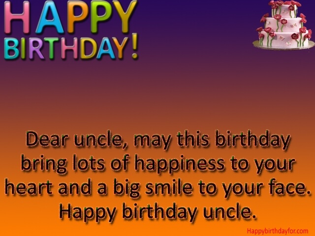 Birthday Wishes for Uncle sms messages pictures gifts photos wallpapers cards quotes