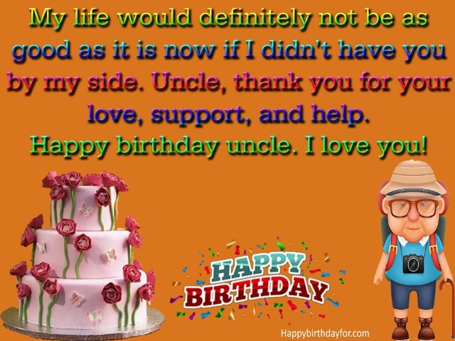 Birthday Wishes for Uncle sms messages pictures gifts photos wallpapers cards quotes
