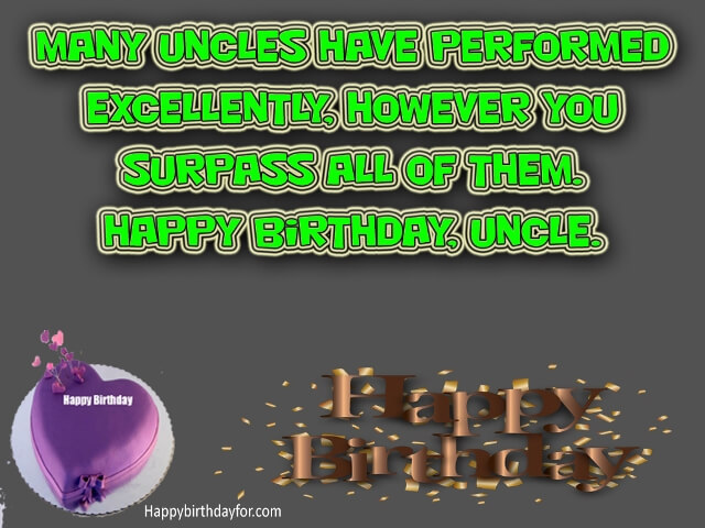 Birthday Wishes for Uncle sms messages pictures gifts photos wallpapers cards quotes