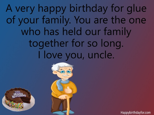 Birthday Wishes for Uncle sms messages pictures gifts photos wallpapers cards quotes