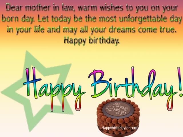 Birthday wishes for mother in law greeting cards wallpapers pics messages images photos