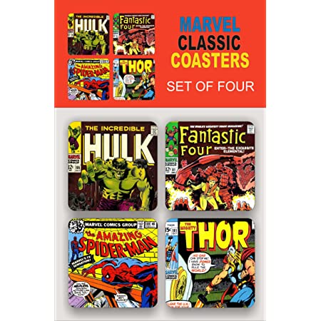 65 Best Happy Birthday Gifts for Your Father to Make Special B'Day 19 Comic Book Coasters