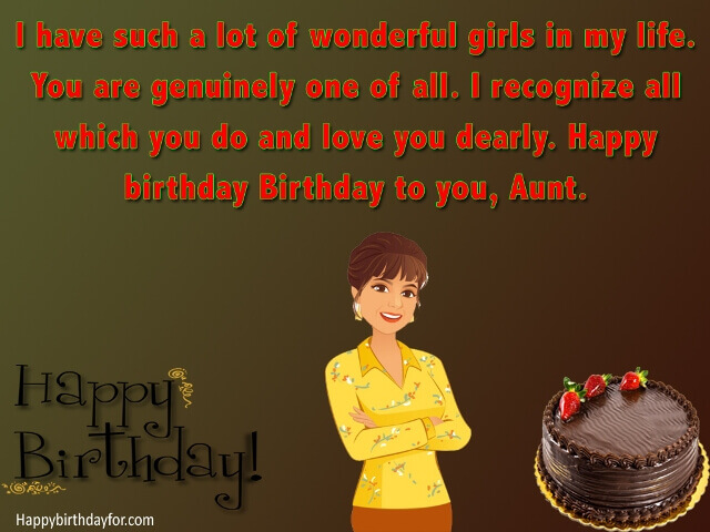 Happy Birthdays Wishes for Aunty messages images photos gifts greetings cards wallpapers pictures