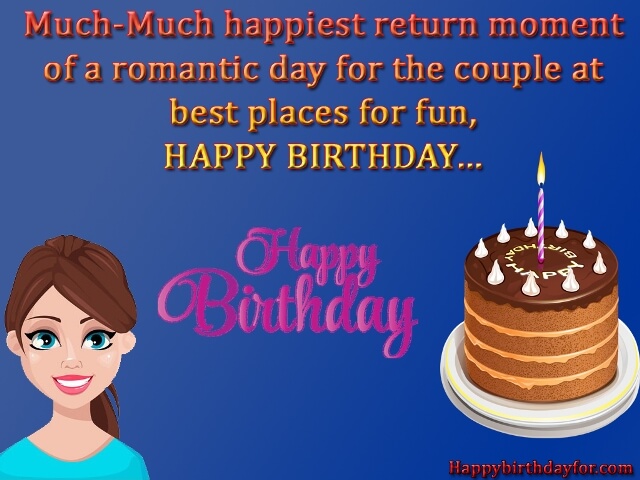 Happy Birthday Wishes for Girlfriends from Boyfriends images sms photos gifts pictures wallpapers cards