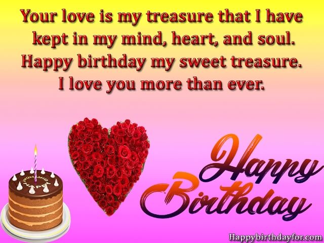 Happy Birthdays Wishes for Girlfriends from Boyfriends images photos gift pictures wallpapers cards-min