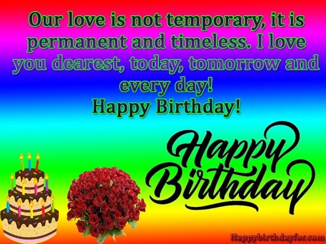 199 Happy Birthday Wishes for Girlfriend from Boyfriend 19 Happy Birthday Wishes for Girlfriends from Boyfriends images sms photos gifts pictures wallpapers cards