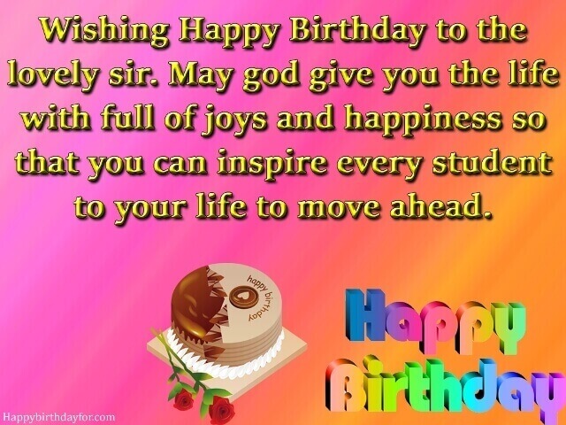 happy birthdays wishes and Message for teacher images pictures photos greetings cards wallpaper