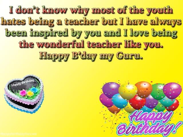 happy birthdays wishes and Message for teacher images pictures photos greetings cards wallpaper