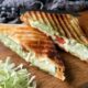 Vegetable Cheese Grilled Sandwich Image