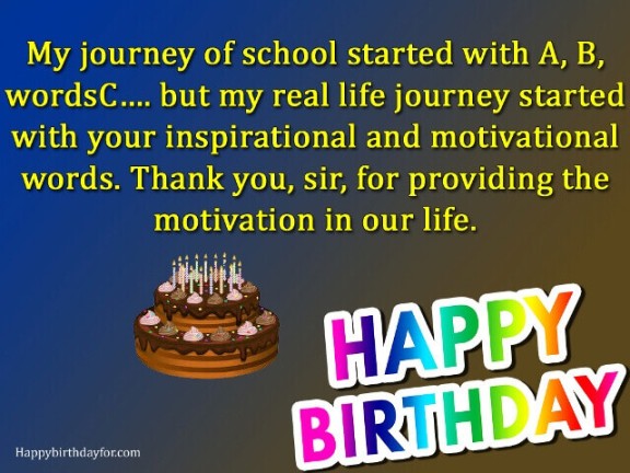 happy birthdays wishes and Messages for teacher images pictures photos greetings cards
