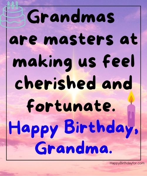 birthday wishes for grandma