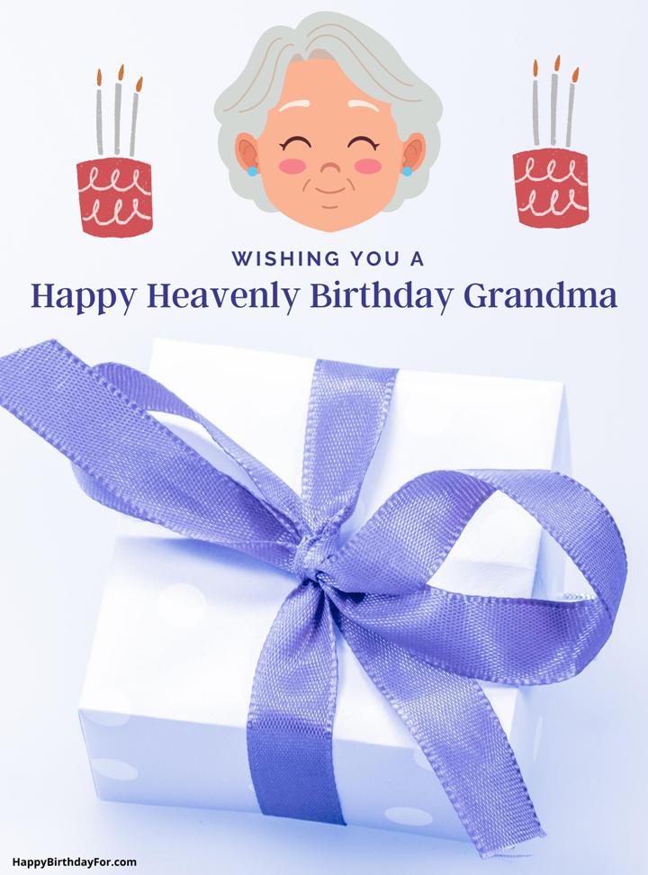 happy heavenly birthday grandma