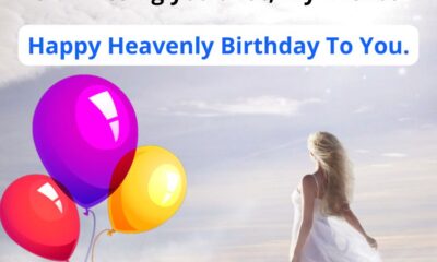 happy birthday wishes for friend heavenly image