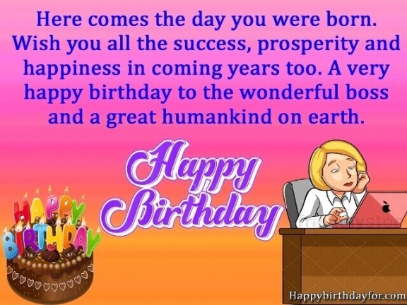 Happy Birthdays Wishes for Boss photos picture wallpapers images  cards messages
