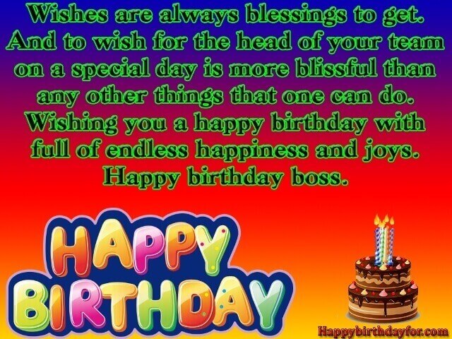 Happy Birthdays Wishes for Boss photos picture wallpapers images greetings cards messages