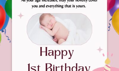 Happy 1st Birthday Wishes Image