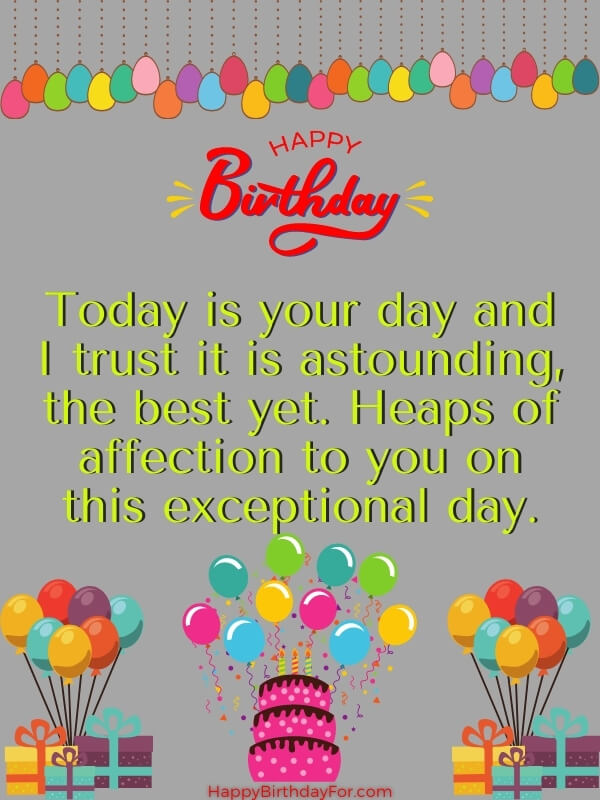 200 Happy Birthday Wishes And Messages For A Sister In Law (Wife's Younger Sister) 5 Happy Birthday Wishes For A Sister In Law.