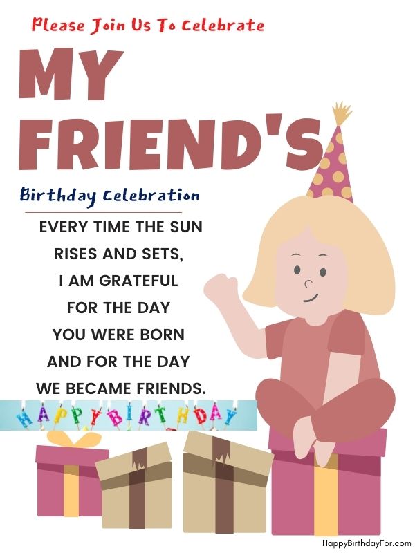 97 Happy Birthday Wishes And Messages For A Good Friend With Wonderful Greeting Images 9 Happy birthday wishes image for good friends