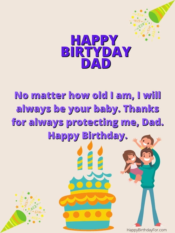 Birthday Wishes And Messages For My Dad