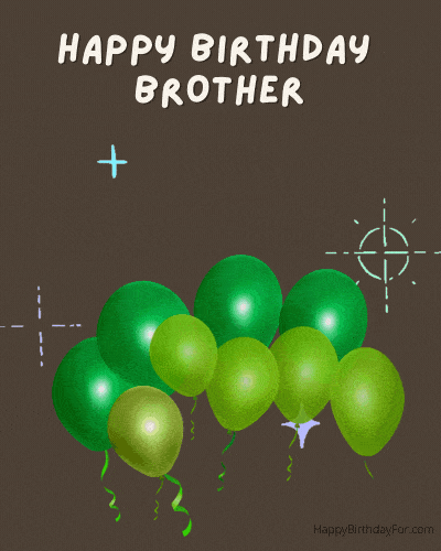 Happy Birthday GIF for Brother image