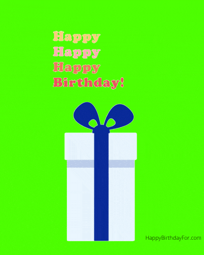 Happy birthday GIF Images gifts