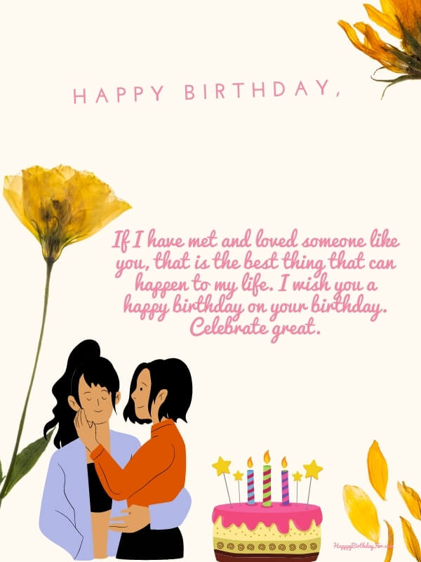 Romantic  Birthday  Wishes For Girlfriend 