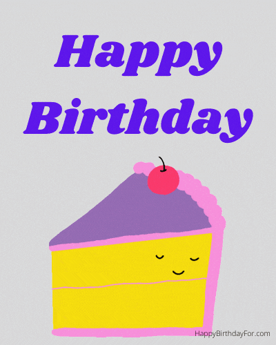 Birthday Cake GIF - A Image To Express Happy Bday Wishes