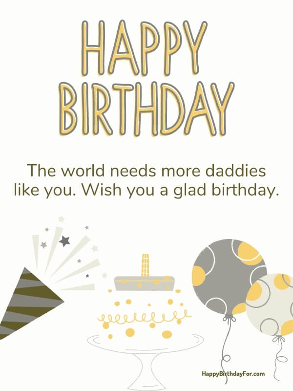  birthday wishes for dad from daughter---