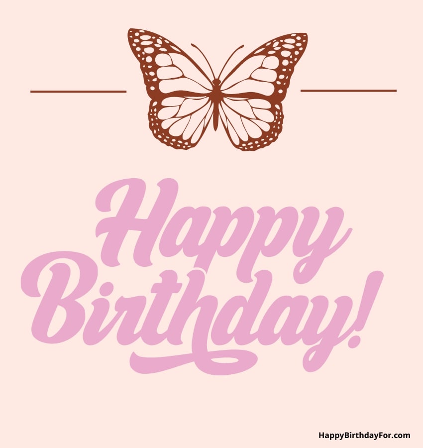 30+ Happy Birthday Images With Butterflies 22 Happy Birthday Image Butterflies