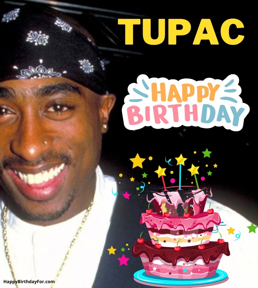 Happy Birthday 2pac Wishes Images